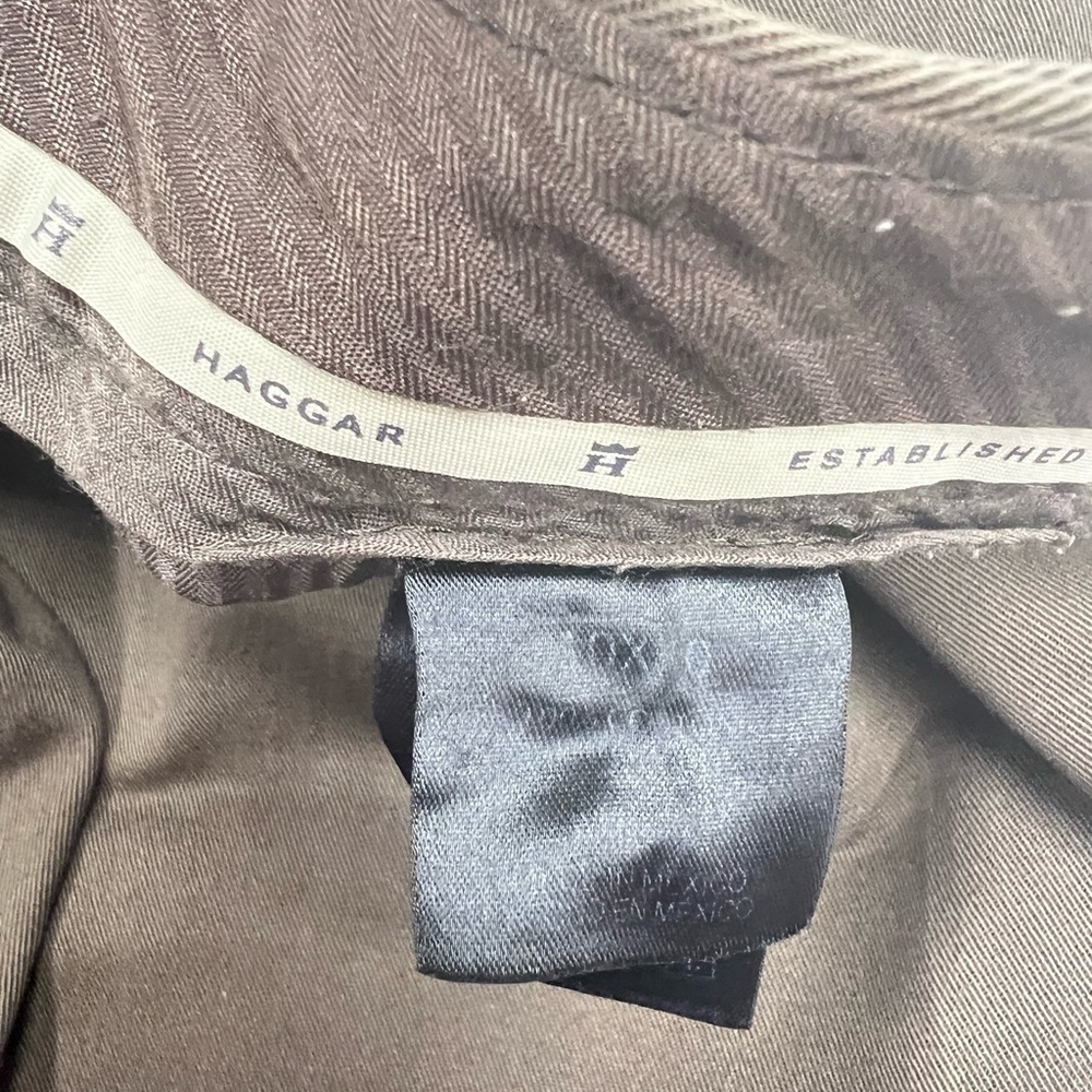 HAGGAR CASUAL Khaki’s/Chinos W40 L 30 - Picture 9 of 9